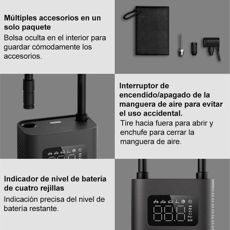 Xiaomi - Compresor portable electrico S2